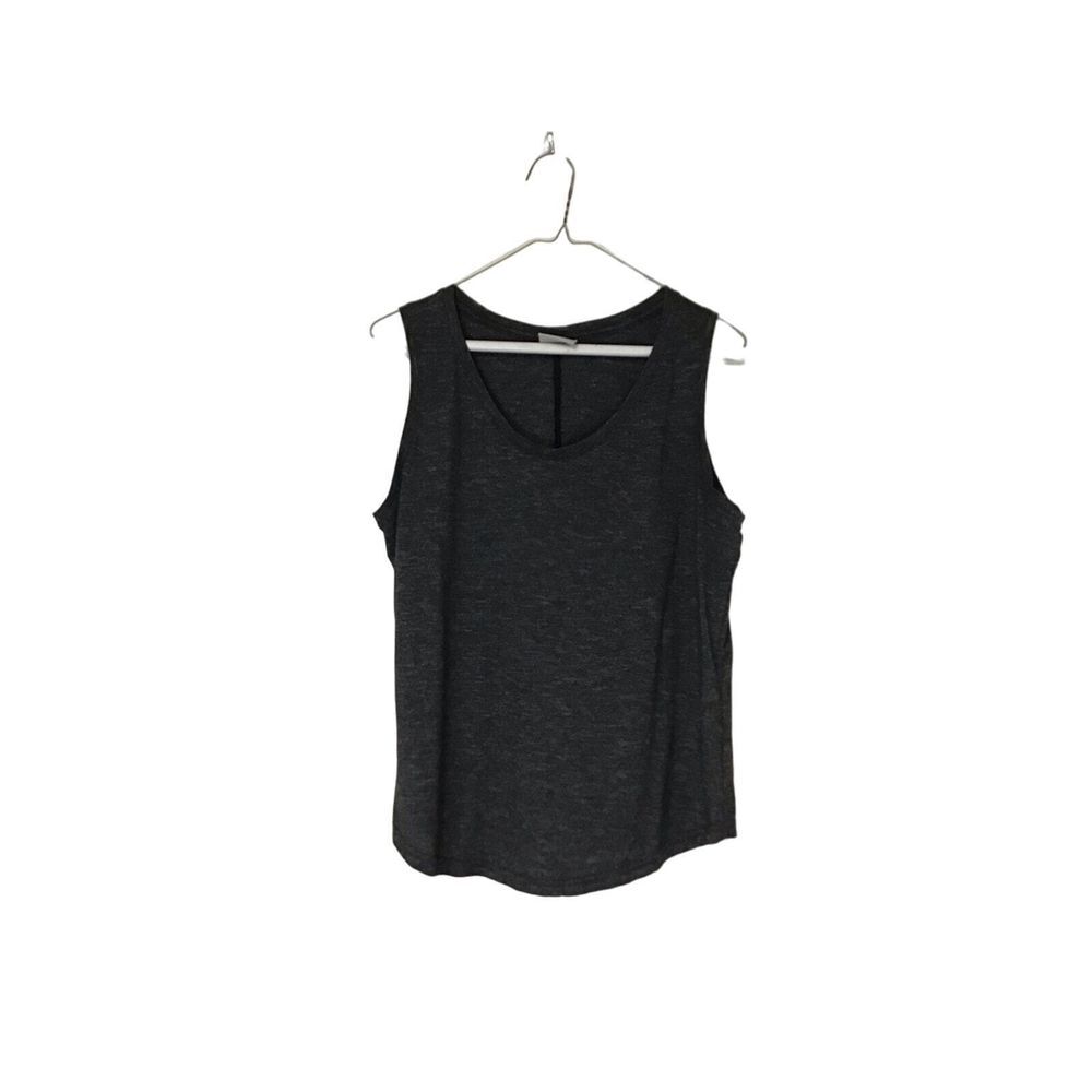 Columbia Dark Grey Heather Athletic Tank Top Women's Size‎ L